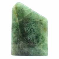 Bloc heptaèdre en Fluorite verte