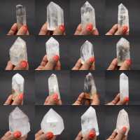 Prisme de quartz avec inclusion
