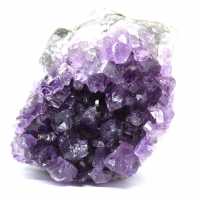 Améthyste avec cristal de calcite