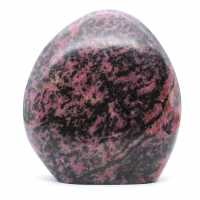 Roche de Rhodonite polie