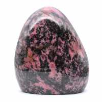 Roche polie en Rhodonite