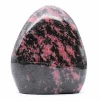 Roche en Rhodonite naturelle