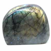 Forme libre en pierre de Labradorite polie