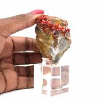 Cristallisation de vanadinite naturelle