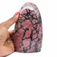 Rhodonite ornementale naturelle