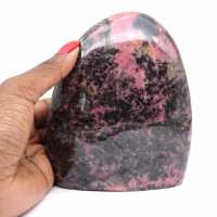 Rhodonite naturelle de décoration