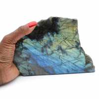 Labradorite une face polie de Madagascar