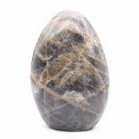Pierre naturelle de Microcline noire