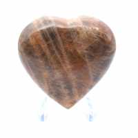 Coeur en microcline noire