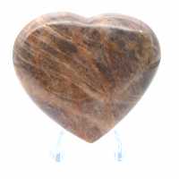Coeur en microcline de Madagascar