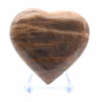 Coeur en pierre de lune