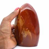 Roche en Jaspe rouge naturelle