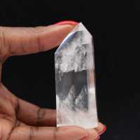Prisme de quartz de Madagascar