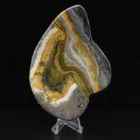 Jaspe Bumblebee Poli Roche Science Minérale