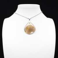 Pendentif en agate rubanée