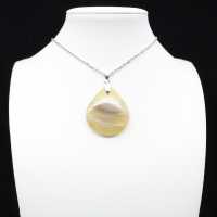 Pendentif en agate rubanée