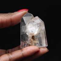 Prisme quartz à inclusion