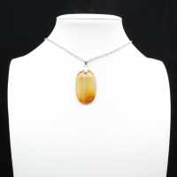 Pendentif en cornaline