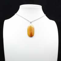Pendentif en cornaline