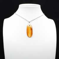 Pendentif en cornaline