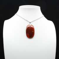 Pendentif en cornaline