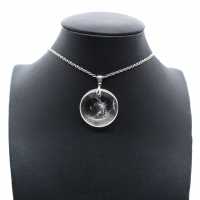Pendentif en cristal de roche