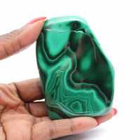 Pierre naturelle en malachite