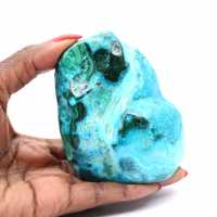 Chrysocolle polie du Congo décoration