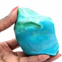 Forme libre Chrysocolle Congo