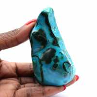 Chrysocolle polie pierre naturelle