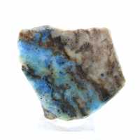Tranche polie d’Azurite Malachite minéral brut de qualité