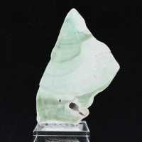 Tranche d’Aragonite verte naturelle pour décoration
