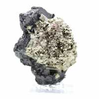 Spécimen Minéral Pyrite et Sphalérite