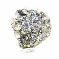 Minéral Brut Sphalérite et Pyrite