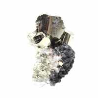 Spécimen Brut Pyrite et Sphalérite