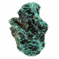 Bloc Brut de Malachite Fibreuse Bloc Brut de Malachite Fibreuse