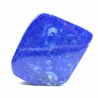 Pierre polie en lapis-lazuli décorative