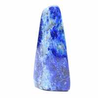 Ornement minéral lapis-lazuli poli Afghanistan