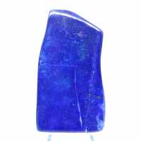 Bloc poli lapis-lazuli bleu Afghanistan