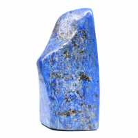 Forme libre Lapis-lazuli Bleu Royal Inclusions Pyrite Calcite