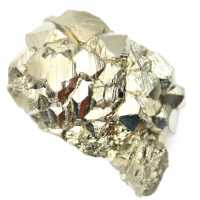 Pyrite brute du Pérou
