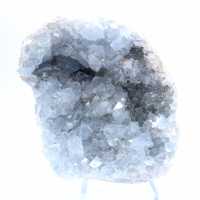 Cristal de célestite bleue géode de Madagascar