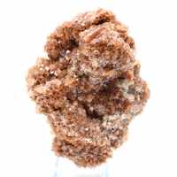 Aragonite marocaine en cristaux bruns