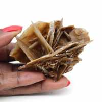 Barytine naturelle marocaine à cristaux fins