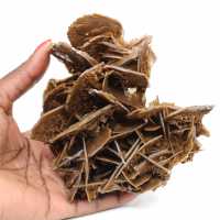 Barytine brune cristallisée du Maroc