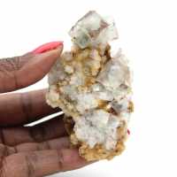 Minéral brut de Fluorite : Petit échantillon du Maroc