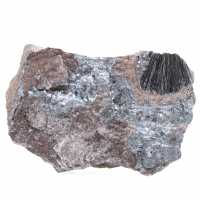 Pyrolusite, Spécimen Authentique sur Matrice