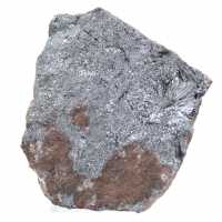 Pyrolusite Cristallisée sur Matrice, Minéral Maroc