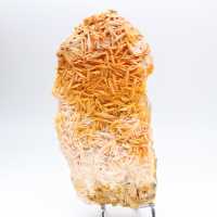 Cristaux naturels de barytine orange du Maroc