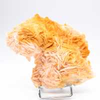 Cristallisation de barytine orange marocaine fine